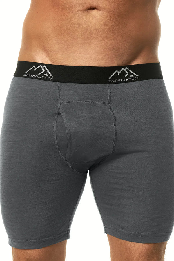 Men's Merino Boxers Dark Grey (1 Pack)