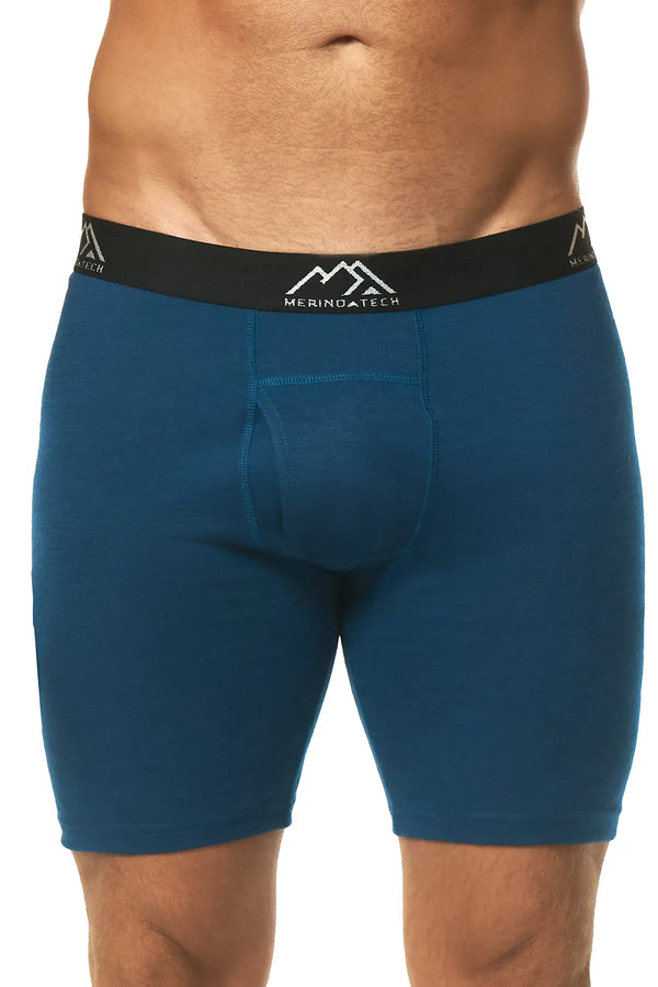 Men's Merino Boxers Sapphire Blue (1 Pack)