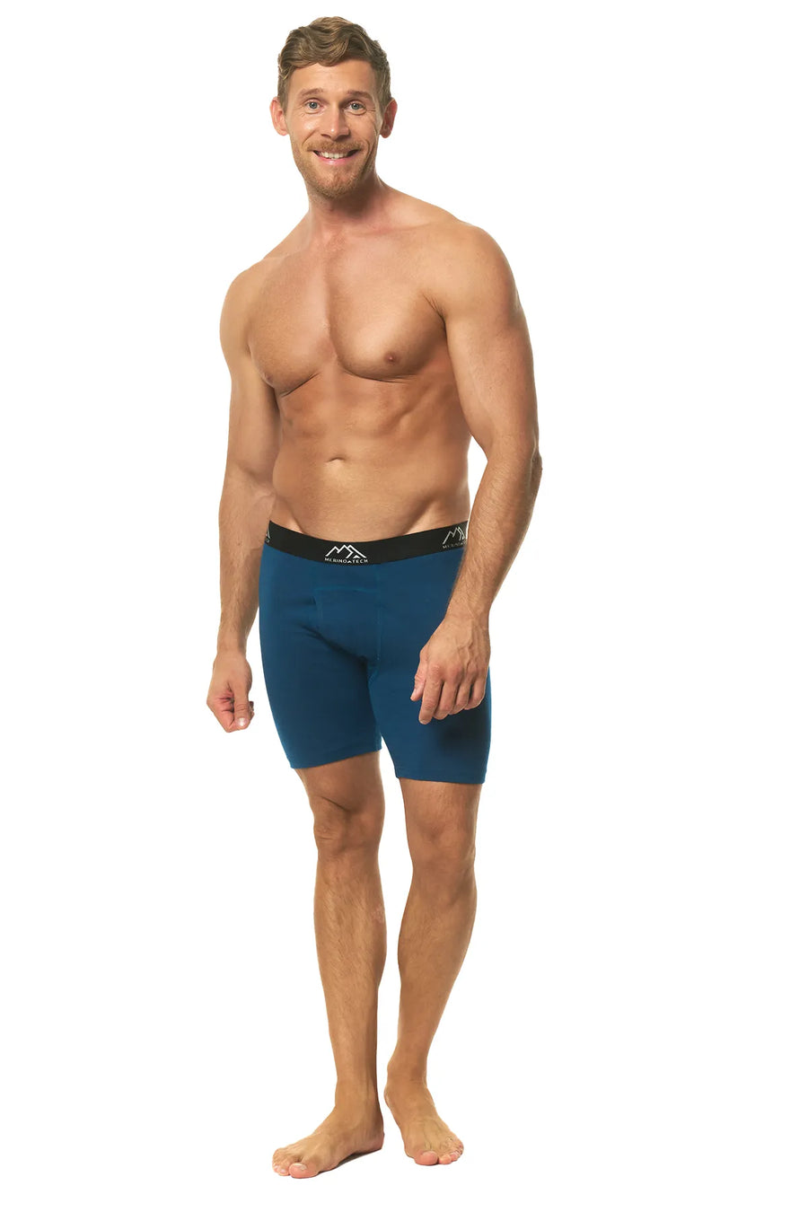 Men's Merino Boxers Sapphire Blue (1 Pack)