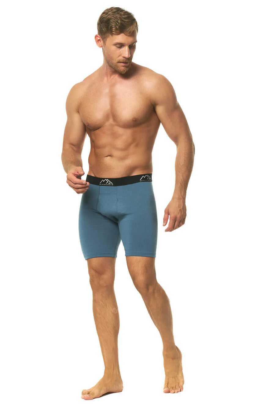 Men's Merino Boxers Cornflower Blue (1 Pack)