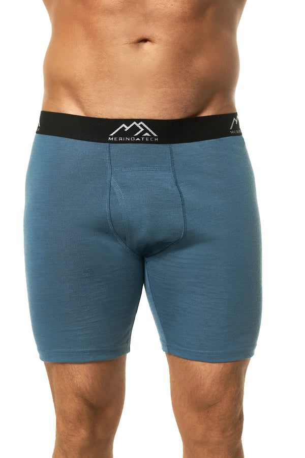 Men's Merino Boxers Cornflower Blue (1 Pack)