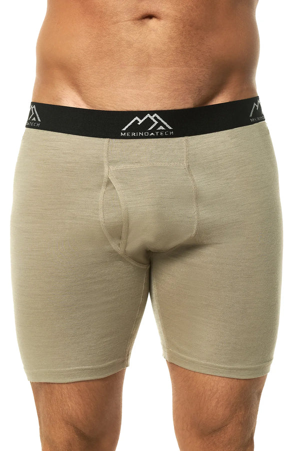 Men's Merino Boxers Dune (1 Pack)