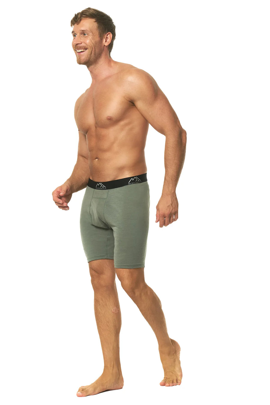 Men's Merino Boxers Jungle Green (1 Pack)
