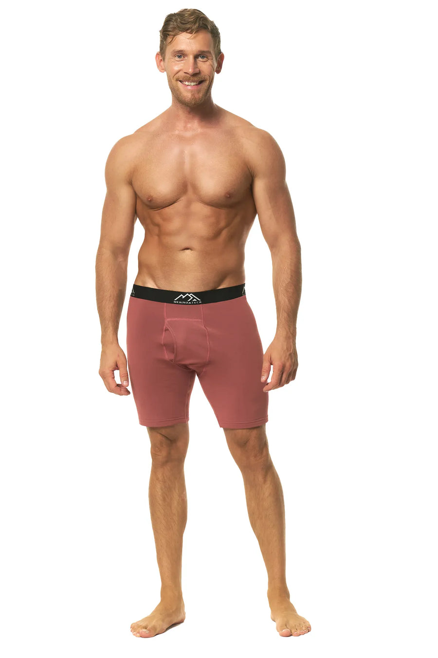 Men's Merino Boxers Cherry Red (1 Pack)
