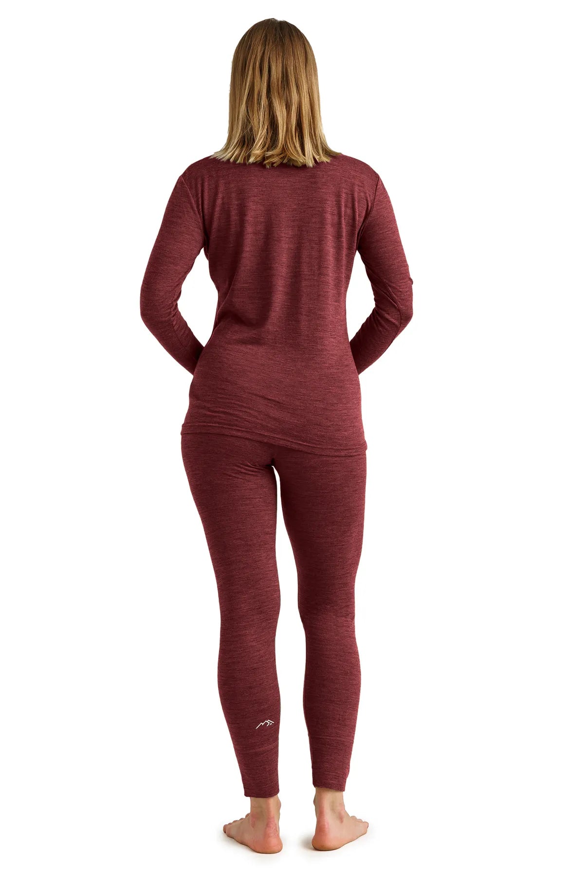 Women's Merino Thermal Set 165 Burgundy